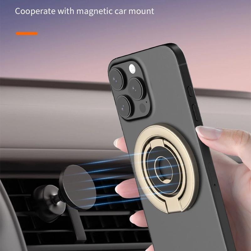 Double-Sided Magnet,Smartphone Stand, Foldable Kickstand, MagSafeCompatible, Foldable