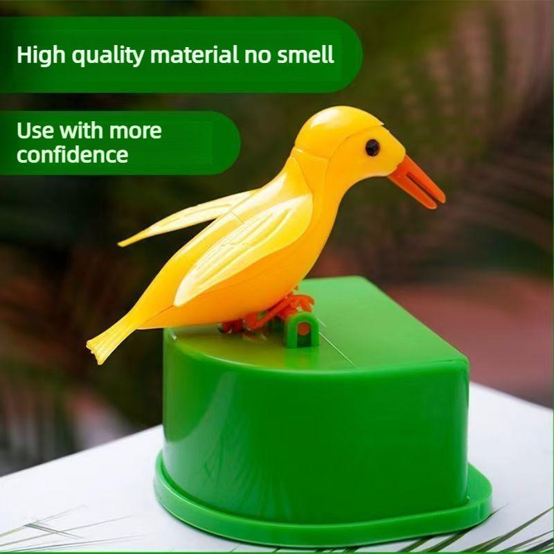 Creative Bird Toothpick Dispenser – Automatic "Pecking" Toothpick Holder –