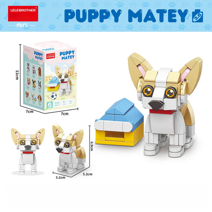 DIY Mini Dog Building Block Set – The Perfect Desk Companion & Keepsake